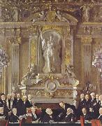 A Peace Conference at the Zuai d Orsay William Orpen